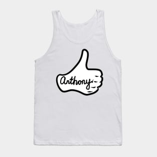 Men name Anthony Tank Top